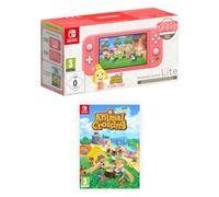 Nintendo Switch Lite Animal Crossing: New Horizons Isabelle Aloha Edition console de jeux portables 14 cm (5.5") 32 Go Écran tactile Wifi Corail