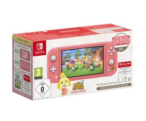 Nintendo Switch Lite Animal Crossing: New Horizons Isabelle Aloha Edition console de jeux portables 14 cm (5.5 ) 32 Go Écran tactile Wifi Corail