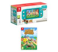 Nintendo Switch Lite Animal Crossing: New Horizons Timmy & Tommy Aloha Edition console de jeux portables 14 cm (5.5") 32 Go Écran tactile Wifi Turquoise
