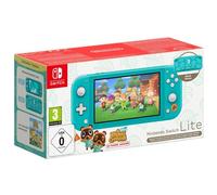 Nintendo Switch Lite Animal Crossing: New Horizons Timmy & Tommy Aloha Edition console de jeux portables 14 cm (5.5") 32 Go Écran tactile Wifi Turquoise