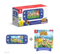 Nintendo Switch Lite (Blue) + Animal Crossing New Horizons
