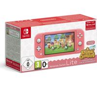 Nintendo Switch Lite (Corail) Animal Crossing : New Horizons Pack + NSO 3 mois (Limited) - Nintendo Switch Lite - NVIDIA Custom Tegra - Koralle - Analogique / Numérique - Bouton Home - Power-Taste - T