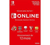 Nintendo Switch Online 12 Mois