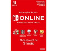 Nintendo Switch Online 3 Mois