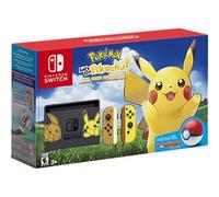 Nintendo Switch - Let's Go, Pikachu! console de jeux portables 15,8 cm (6.2") 32 Go Wifi Noir, Jaune