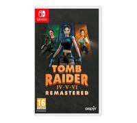 Nintendo Switch Tomb Raider Iv-Vi Remastered Starring Lara Croft Game NEUF
