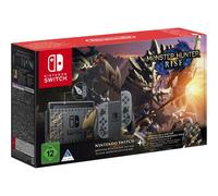Nintendo Switch With Gray Joy-Con - Monster Hunter Rise Edition - Console De Jeux - Full Hd - Gris
