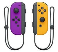 Nintendo Switich Contrôleur Joycon Violet/Orange Fluo Lot Nintendo