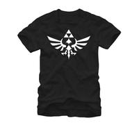 Nintendo T-Shirt Triforce Triumphant pour Homme, Noir, XL
