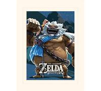 Nintendo The Legend of Zelda: Breath of The Wild (Divine Beast Vah Rudani 30 x 40 cm Montée d'impression