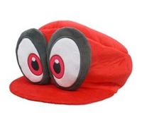 Nintendo Together+ - Peluche Mario Odyssey - Casquette Mario Plush 11cm, Noir
