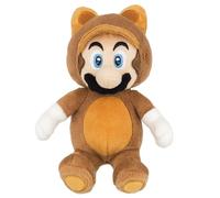 Nintendo Together+ - Peluche Super Mario - Mario Tanooki 22 cm