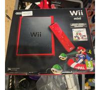 Nintendo Wii Console Mini Couleur Rouge Mario Kart Dition Limit E | Reconditionné