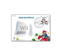 WII BLANCHE+MARIO KART+VOLANT