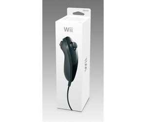 NINTENDO Wii Nunchuk Controller - Nunchuk - 2 boutons - filaire - noir - pour Nintendo Wii
