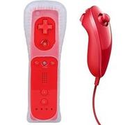 Nintendo Wii Rouge manette Telecommande Nunchuck G