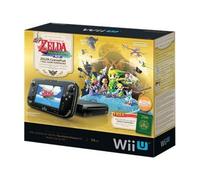Nintendo Wii U Limited Edition Legend of Zelda Windwaker HD Deluxe Bundle - Premium Pack - console de jeux - Full HD, 1080i, HD, 480p, 480i - noir - The Legend of Zelda Wind Waker HD | Occasion