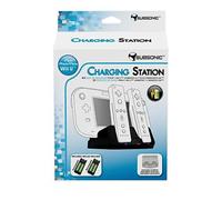 Nintendo Wii / Wii U Triple Chargeur Wiimote / Gamepad + 2 Batteries