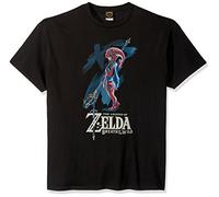 Nintendo Zelda Breath of The Wild Mipha Paint T-Shirt pour Homme - Noir - Taille L