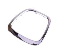 NinWelly jfqm Cadre de Garniture de Logo d'emblème de Volant de Voiture adapté for Audi A4 S4 B7 B8 A5 S5 A6 C6 Q5 Q7 2008 2009 2010 Argent