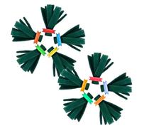 NIOMICO 10pcs Mops de frai pour Poisson, 1, 8 x 3, 9 Pouces cachettes de Poisson éponge résistant