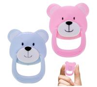 NIOMICO 2pcs Baby Doll Magnetic Pacificier, Mignon Dessin animé Pacificateur magnétique, Accessoires de poupée pour Enfants pour Les Cadeaux pour Enfants