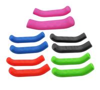 NIOMICO Grips de frein à 5 paires, poignées de levier frein non glissantes 5 couleurs à couleurs pour les accessoires vélo, 2, 95x0, 71 pouces.