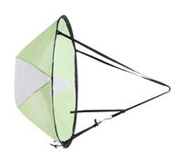 NIOMICO Kayak Sail, 42 inch Foldable Paddle Board Sail with Clear Window, Compact & Portable Sun Shade for Kayak Paddle Board Canoe, Green