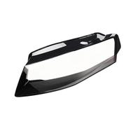 NIONGYN Cache lentille Phare Compatible avec pour A4 A4L B8 2011 2012 2009 2010 Couvercle Lentille Phare Avant Voiture Gauche Droite Abat-Jour Transparent Coque Protection De Phare Transparent(Left)