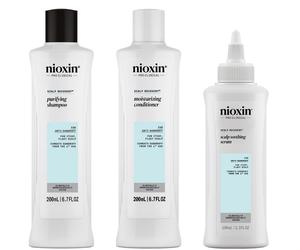 NIOXIN Scalp Recovery System for Anti-Dandruff & Itchy Scalp Relief - Includes Shampoo, Conditioner and Serum