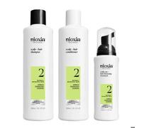 Nioxin Sistema 2 Kit Trifasico Shampoo 300ml Conditioner 300ml Treatment 100ml