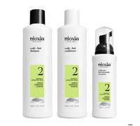 Nioxin Sistema 2 Kit Trifasico Shampoo 300ml Conditioner 300ml Treatment 100ml