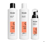 Nioxin Système 4 pour Cheveux Colorés avec Perte de Densité Avancée Pack XXL