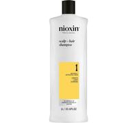 Nioxin SYSTEM-1 Cheveux-naturels-qui-saffinent-discretementTissage naturel avancé des cheveuxShampooing nettoyant 1000 ml