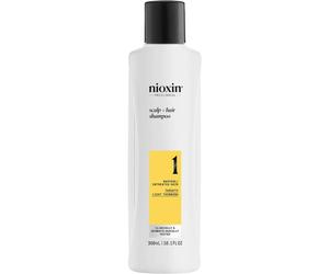 Nioxin SYSTEM-1 Cheveux-naturels-qui-saffinent-discretementTissage naturel avancé des cheveuxShampooing nettoyant 300 ml