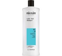 Nioxin SYSTEM-3 Cheveux-colores,-subtilement-amincisCheveux colorés et légèrement clairsemésCleanser Shampoo 1000 ml
