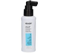 Nioxin System 3 Traitement cuir chevelu cheveux colorés clairsemés Spray 100 ml
