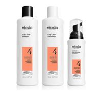 Nioxin System 4 - Kit - Treatment For Colored Hair With Advanced Thinning 3 Units