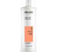 Nioxin System 4 Scalp and Hair Conditioner 1000ml - Conditionneur fortifiant pour cheveux abîmés 1 litre