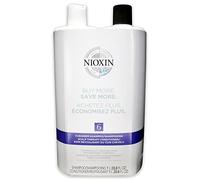 Nioxin System 6 Cleanser Scalp Therapy Conditioner Duo pour Unisexe 33.8 oz Cleanser Conditioner 999.60 ml