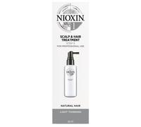 Nioxin Systeme-1-Cheveux-naturels Des-cheveux-qui-saffinent-discretementCheveux colorés et légèrement clairsemésScalp & Hair Treatment 100 ml