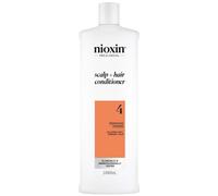 NIOXIN Système 4 Après-Shampooing Épaississant Pour Cheveux Colorés, Secs Et Abîmés Avec Amincissement Avancé [1 L]
