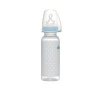 Nip Biberon standard/PP avec tétine anatomique en silicone - Biberon moyen 250ml garçon 0-6 mois