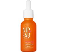 Nip+Fab Concentré de vitamine C Fix Extreme 15% 30 ml | Booster d'éclat de la peau du visage | 3 formes de vitamine C | Acide ferulique | Protection de la peau | Antioxydant hydratant