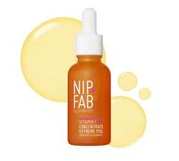 Nip+Fab Concentré Vitamine C Fix Extreme 15%, Sérum Éclat Visage, 30 ml | Trois Formes de Vitamine C, Acide Férulique Antioxydant, Protection contre la Pollution, Booster d'Éclat Hydratant