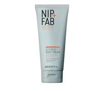 Nip+Fab Crème Corps Exfoliante à l'Acide Glycolique 1,5%, Hydratante | Huile d'Amande Douce Nourrissante, Extrait de Figue de Barbarie Apaisant, Formule Végane, Sans Sulfate, Éclat Lissant