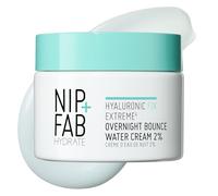Nip+Fab Crème Nuit Hyaluronic Fix Extreme4, Hydratant Anti-Rides, 50 ml | Formule Repulpante Intense, Complexe Actif 2 %, Acide Polyglutamique Hydratant, Peptide Lissant, Teint Frais Au Réveil