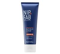 Nip + Fab Glycolic Acid Fix Face Scrub Extreme | Exfoliant Visage à l'Acide Salicylique Aloe Vera | Nettoyage des Pores | 75 ml