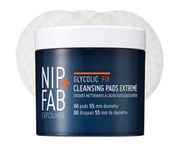 Nip + Fab Glycolic Fix Night Pads Extreme, Tampons Exfoliants pour le Visage à l'Acide Glycolique pour la Nuit, Peeling Acide Intense, 60 Pièces