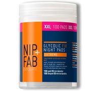 Nip + Fab Glycolic Fix Night Pads ExtremeTampons Exfoliants Pour Le VisageAcide GlycoliqueExfoliant VisageAcide Aha100 Pièces